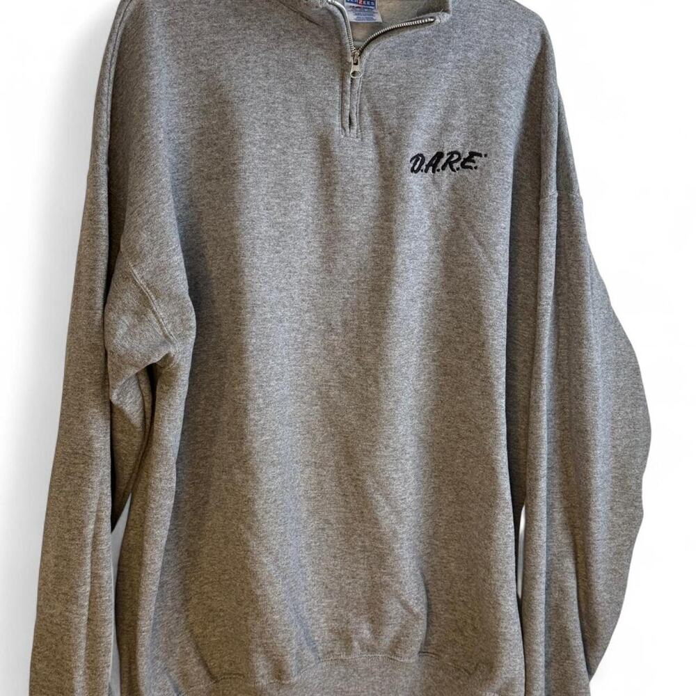 D.A.R.E Vintage Quarter Zip Sweatshirt